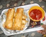 झटपट पैक्ड मील, रोल रेसिपी चरण 7 फोटो