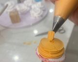 Hình bước làm 11 của món Dùng Cream Cheese trang trí bánh (cheese cake decoration)
