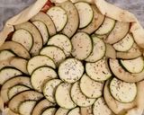 Une image de l'étape 3 de Tarte courgette aubergine.