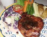 Foto langkah ke 6 dari resep Chicken Steak with Salad.
