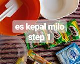 Foto langkah ke 2 dari resep Es Kepal Milo 🌸.