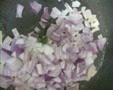 A picture of step 1 of Mexican Corn Toast.