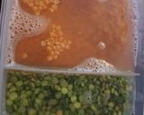A picture of step 1 of Lentil gravy.
