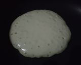 Foto langkah ke 4 dari resep Pancake dengan Pisang dan Sirup Karamel.
