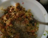 A picture of step 3 of Chicken dumplings.