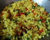 A picture of step 4 of Kanda Poha.