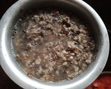 A picture of step 1 of Dal Makhani.