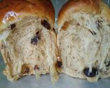 Foto langkah ke 7 dari resep RAISIN BREAD (dg otang&no mixer).