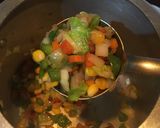 A picture of step 4 of Lemon Coriander Soup.