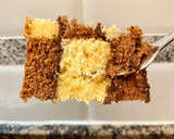 Foto del paso 24 de la receta: Tarta “ajedrez” con almíbar de chocolate y ganaché