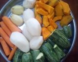 صورة لخطوة 2 من وصفة كسكس بالدجاج 🍛🍗🍛🍗 😋😋