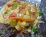 Foto del paso 9 de la receta: Risotto con arroz yamaní blanco e integral y salteado de vegetal