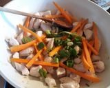 Csirkemell ázsiai módra recept fázis 2 fotója