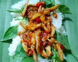 Foto langkah ke 1 dari resep Nasi Bakar sambal Teri.