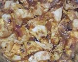 A picture of step 2 of Bagara andey/ instant egg pickle.