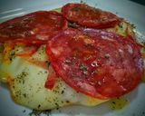 Foto del paso 8 de la receta: Arepizza!
