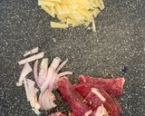 Foto del paso 2 de la receta: Penne rigate con punta de anca