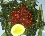 Foto langkah ke 3 dari resep Plecing kangkung.