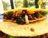 Hình bước làm 5 của món Tacos bò