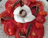 Foto del paso 6 de la receta: Ensalada de tomate, burrata y anchoas