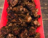 A picture of step 3 of Bbq Seekh boti.