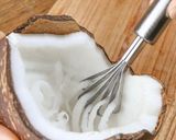 Hình bước làm 2 của món Bánh tráng kẹp dừa mạch nha