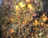 Laal saag recipe step 4 photo