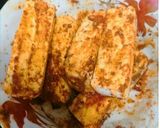 A picture of step 1 of Paneer -papdi-spindles.
