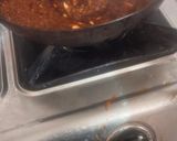 A picture of step 3 of Schezwan Chutney.