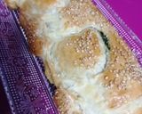 Foto del paso 6 de la receta: Brazo gitano de hojaldre relleno de espinacas y ricotta