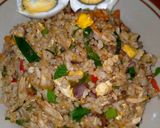 Foto langkah ke 3 dari resep Nasi goreng ayam suwir.
