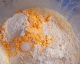 A picture of step 7 of Tutti Frutti Custard Cake.