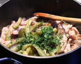Pulykamellfilé Stroganoff módra recept fázis 3 fotója
