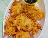 Foto langkah ke 5 dari resep Bakwan Bihun Jamur.