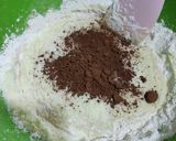 Foto langkah ke 2 dari resep Brownies Almond.