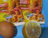 Foto langkah ke 1 dari resep Calamari Ring (Cumi Goreng Tepung).