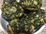 Buñuelos de espinaca al horno