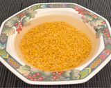 A picture of step 1 of Yellow Moong Dal Dhokla.