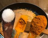 A picture of step 4 of Paneer Butter Masala Canapés.