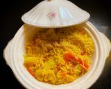 A picture of step 7 of Alu Aur Tamatar Pulao Potato and Tomato Pilaf.