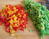 Foto del paso 2 de la receta: Albóndigas de carne con pimiento asado y verduras