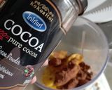 รูปขั้นตอนการทำที่ 1 ของ Vegan Choco Mango Chia Pudding 🥭 พุดดิ้งช็อกโกแลตมะม่วงสุก