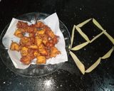 A picture of step 4 of Chicken chunks.