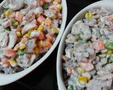 港式料理 ~ 簡易焗烤白汁雞皇飯的食譜步驟9照片