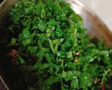 A picture of step 3 of Sarson ka saag.