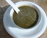A picture of step 2 of Mint chutni.