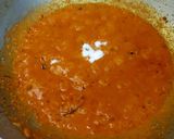 A picture of step 4 of Shahi paneer.