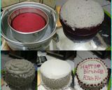 Foto langkah ke 6 dari resep Red Velvet Cake Kukus.