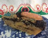 Foto del paso 3 de la receta Tarta de galletas, flan y chocolate🍫