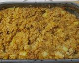 Rakott 🍚 rizses hús 🥔 maradék sertéspörköltből 🍖 recept fázis 3 fotója